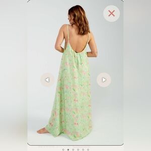 Helmstedt Hanna DRESS Strawberries Mushrooms Soft Green Size XS XSMALL